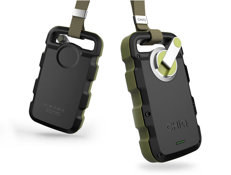 戶外手搖發電移動電源5200mAh