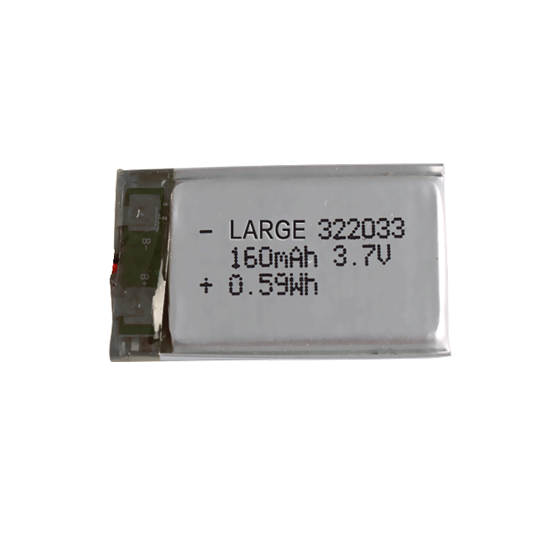322033 3.7V 160mAh聚合物鋰離子電池組